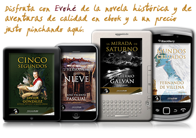 Ebooks novela hist&oacute;rica Ediciones Evoh&eacute;